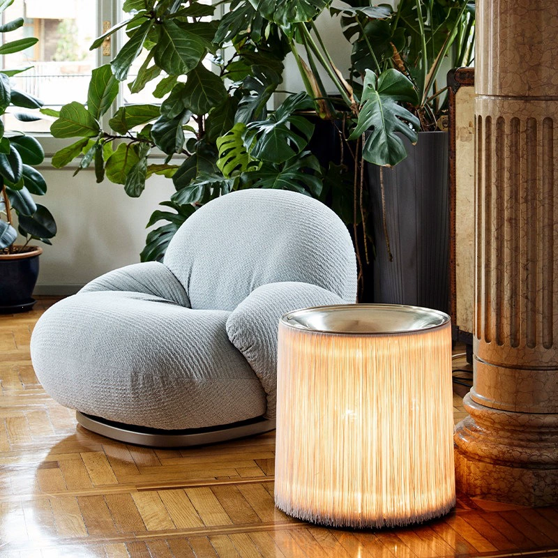 Luxury Elegant Tassel Floor Lamp Living Room Bedside Decorative Floor Light for Hotel Home