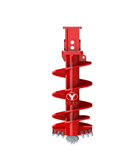 2-Inch Earth Auger Drill Bit – Heavy Duty for Soil, Clay & Light Rock​