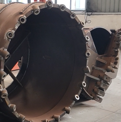 Balde de Perfuração do Tipo Aberto com Dentes para Perfuração de Rocha