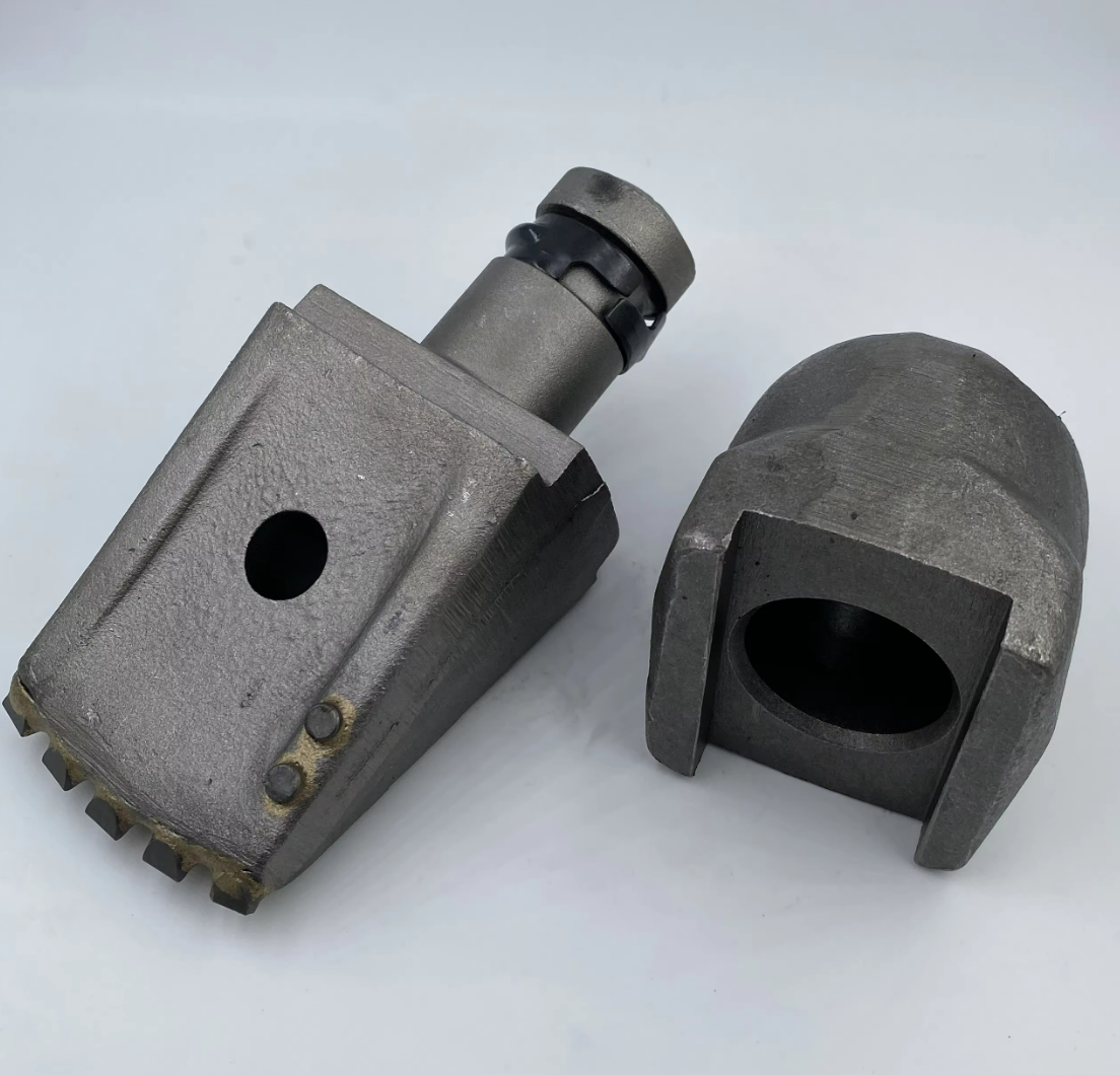 Earth Auger Bits for Sale – Heavy-Duty Steel Flight Earth Drill Bits for Soil Drilling, Hole Digging & Foundation Work