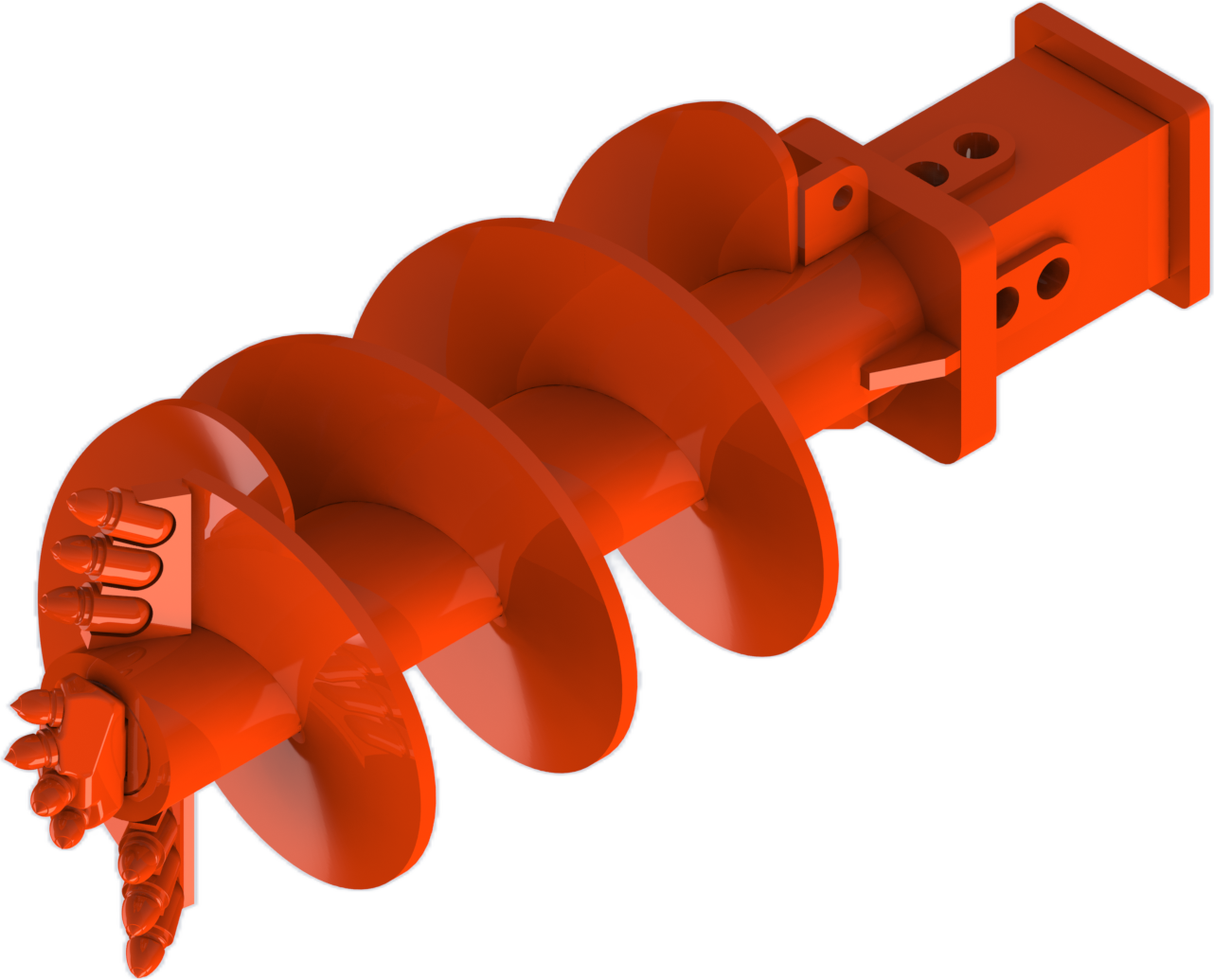 Kernestangsboremaskine til hårde bjergarter – Holdbar borekomponent til anvendelse i hårde bjergarter og geologisk prøvetagning