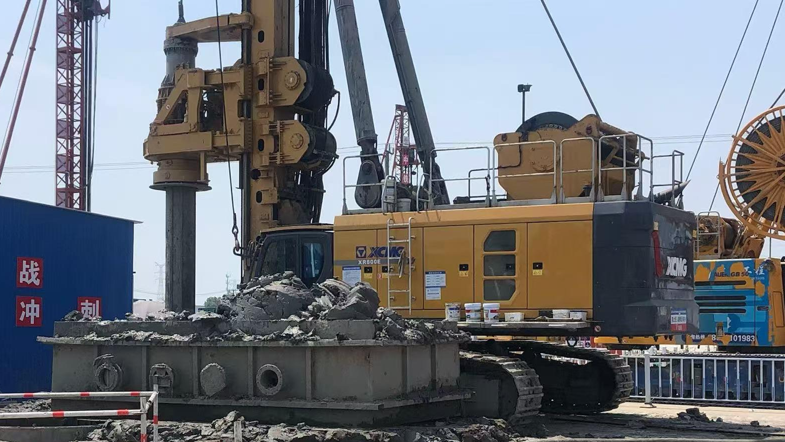 Guangdong real estate construction site