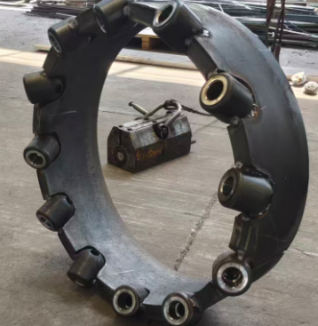 Anel de Dentes de Balde de Perfuração com Dentes Cônicos e Retos