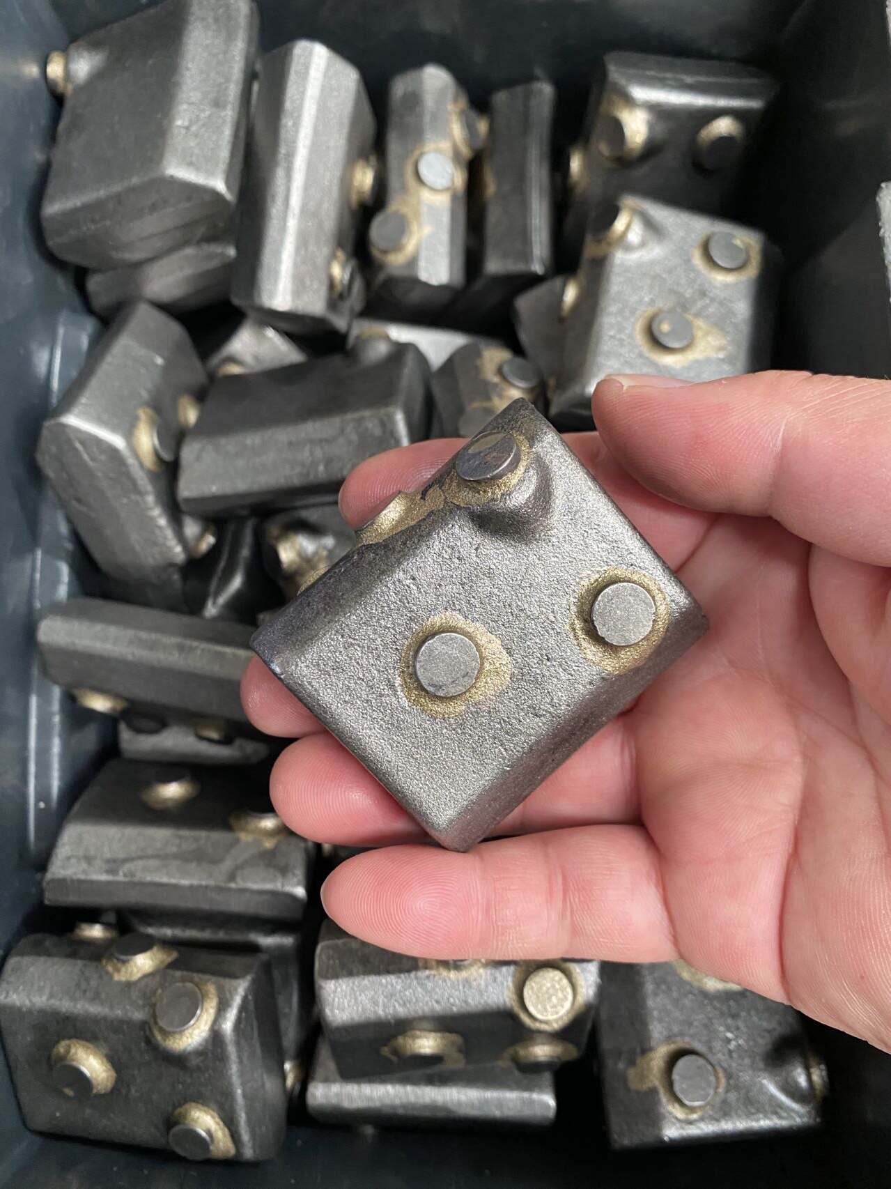 Weld On Tooth Shank - Heavy-Duty Replacement Shanks for Excavator & Skid Steer Bucket Teeth
