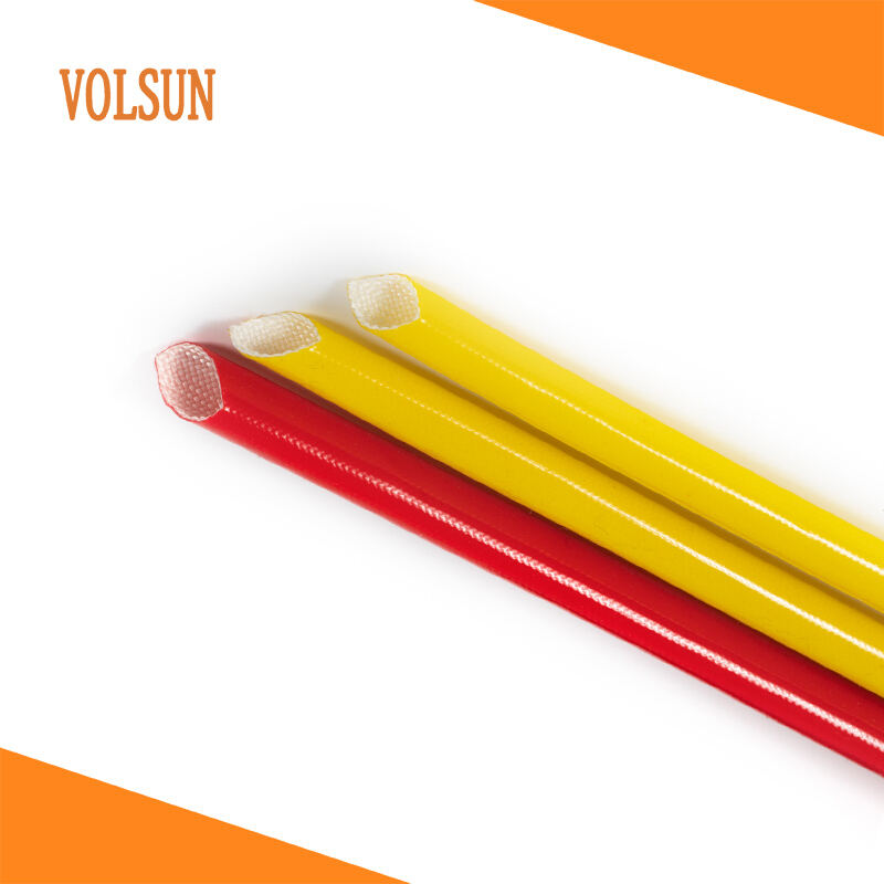 Silicone coated fiberglass sleeving Manufacturer & Supplier in China ...
