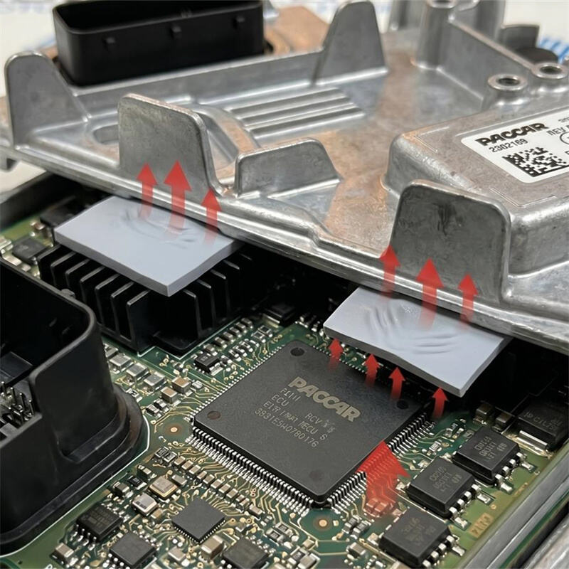 Is a 1.0 W/m·K Silicone Thermal Pad Enough for European ECU Thermal Management?