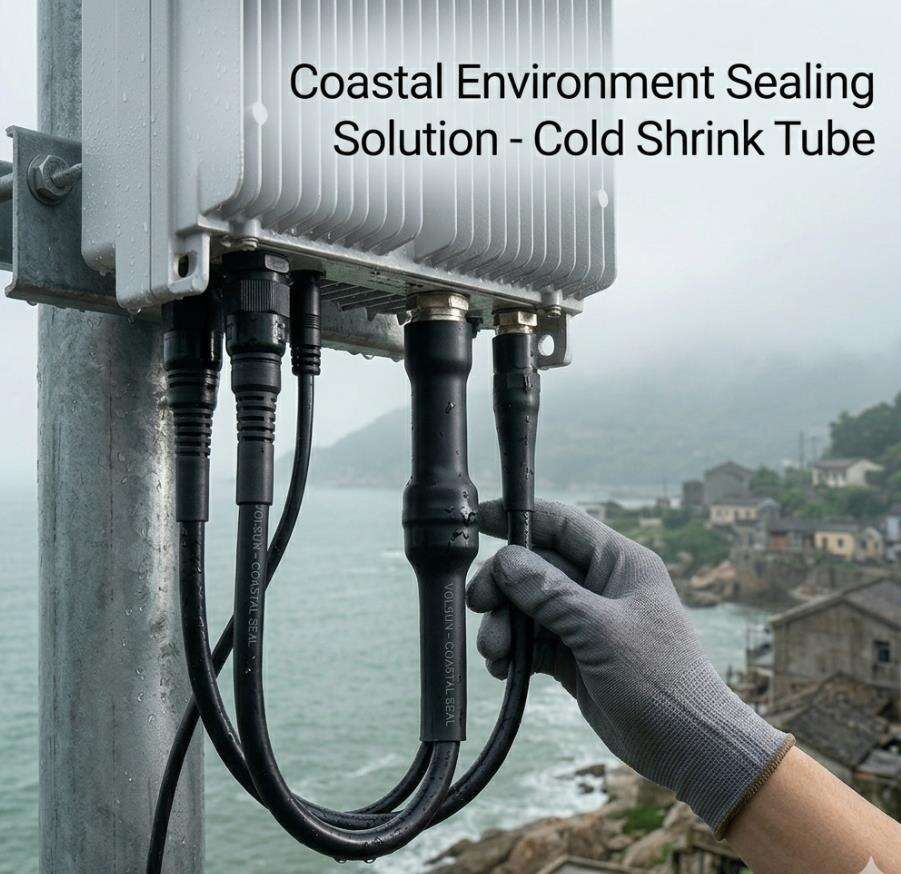 Cold Shrink Tubing for Telecom Projects: Solving Cable Sealing Failures in Coastal Environments