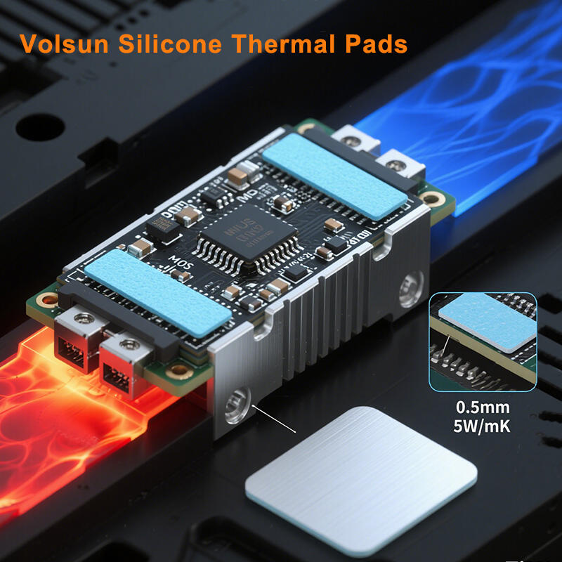 What are the benefits of using silicone thermal pads?