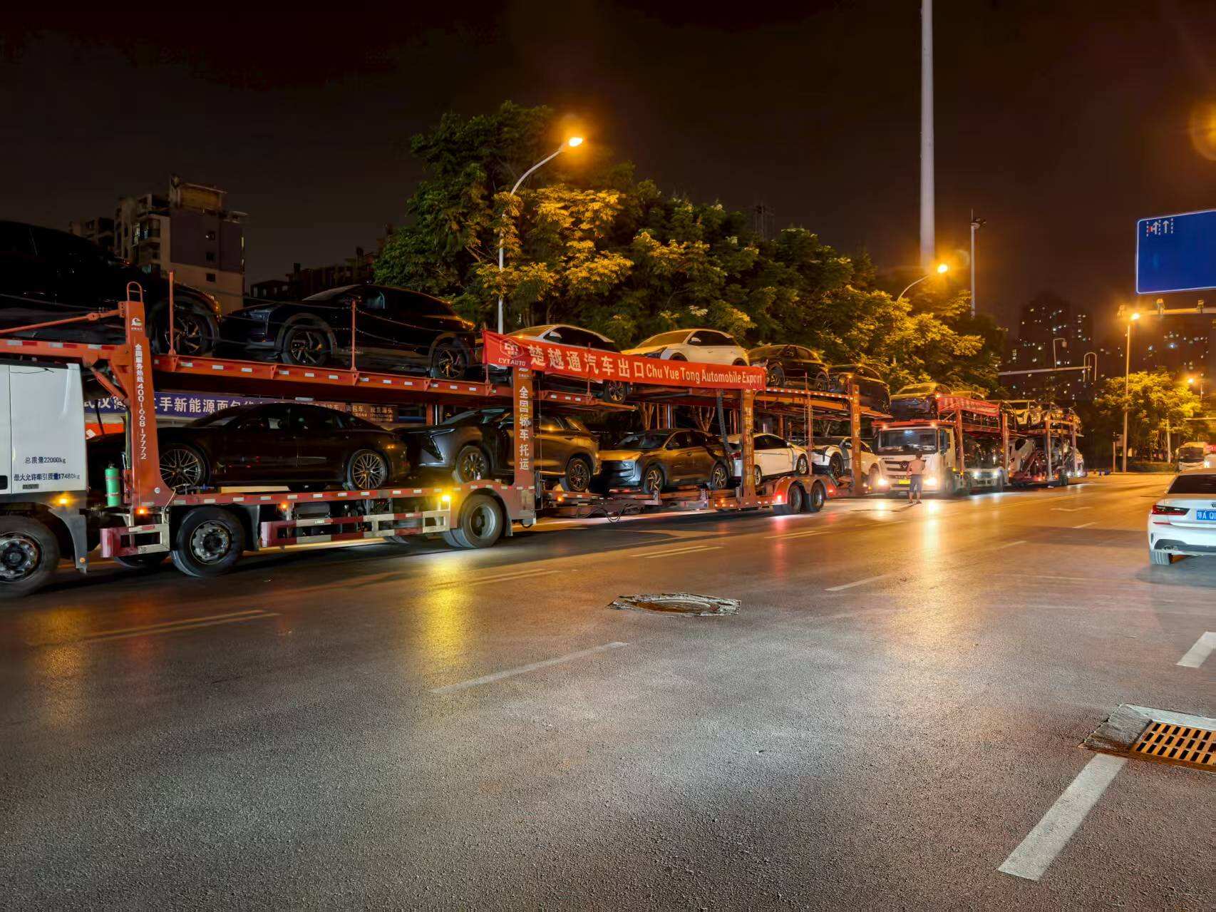 Chu Yue Tong (Yitong Auto) Delivers Used Cars at Night, Achieving Integrated Collaboration to Expand African Market