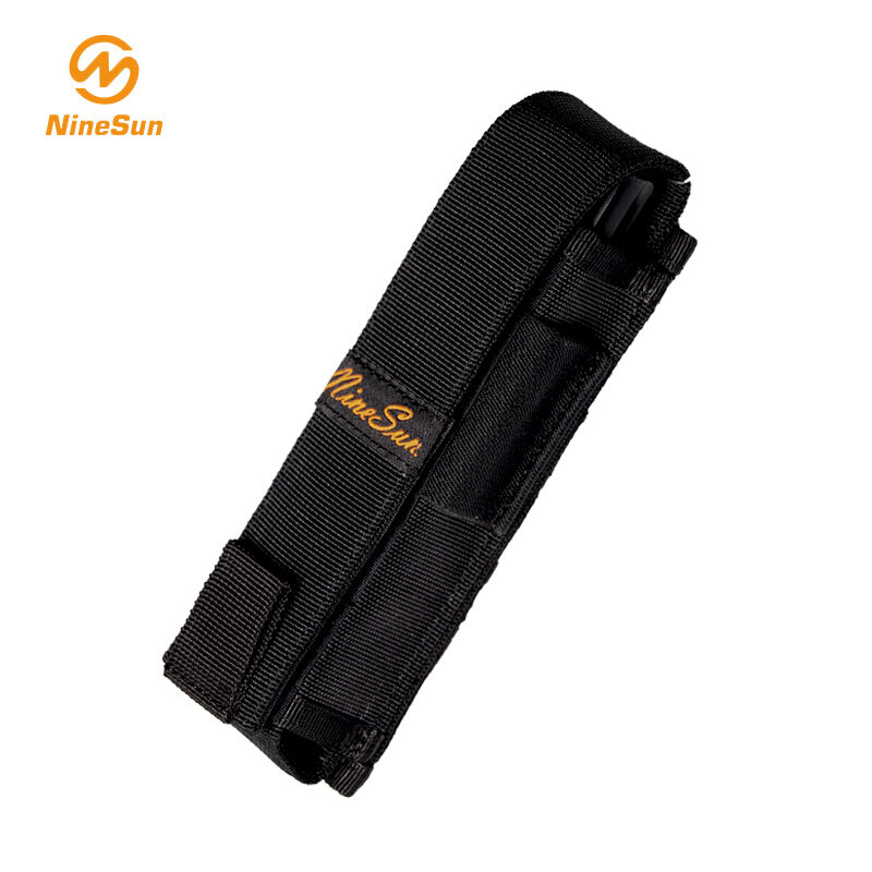 Flashlight Sheath FS-101-WB-BK in Webbing Black