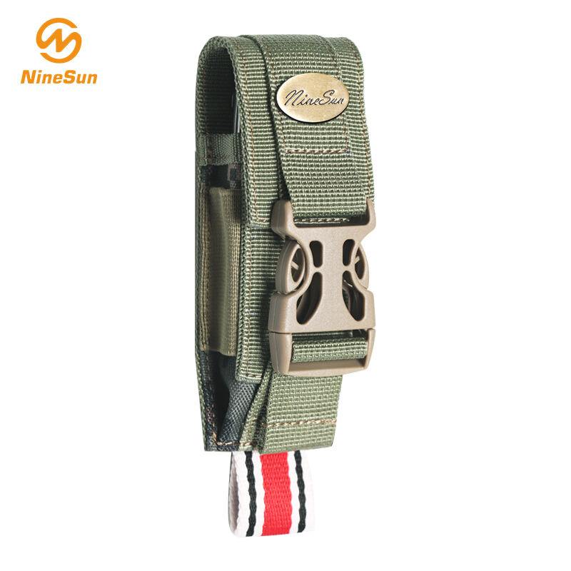 Multi-Tool Sheath TS-102-WB-GN in Webbing Green