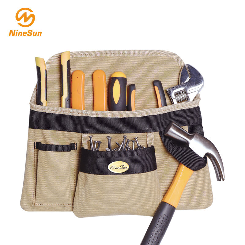 Tool Belt Bag BB-203-CV-BN in Canvas Brown