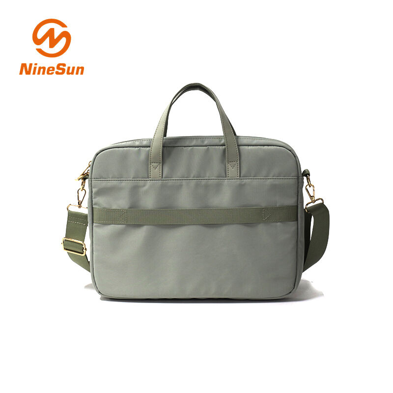 Commute Tote Bag  CTB-101-NL-KH in Nylong Khaki color Laptop Bag