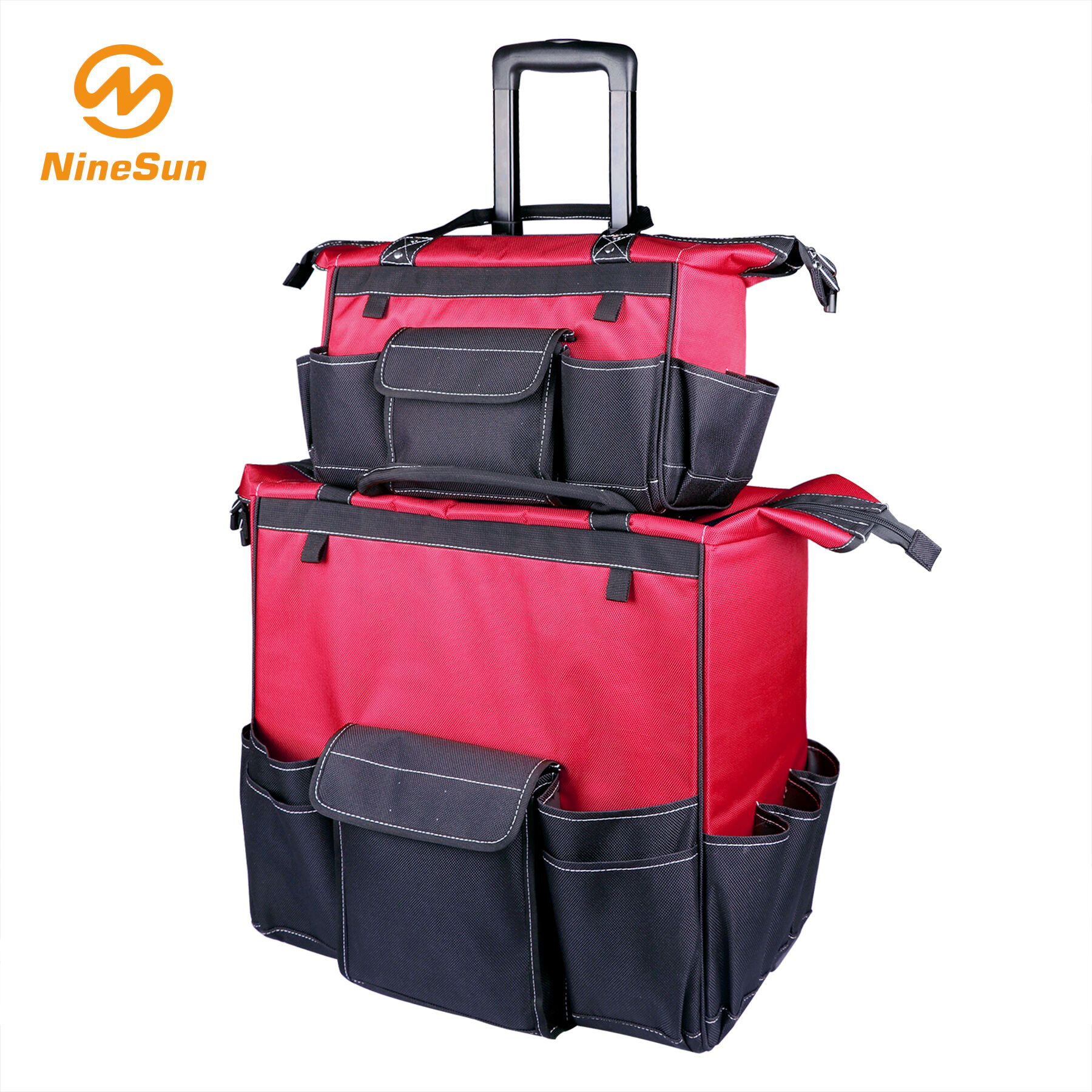 Tool Trolley Bag TrB-101-NL-RD.BK in Nylon Red Black