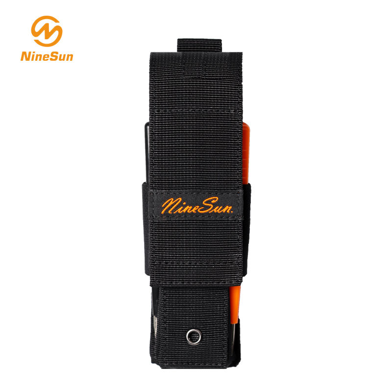 Flashlight Sheath FS-102-WB-BK in Webbing Black