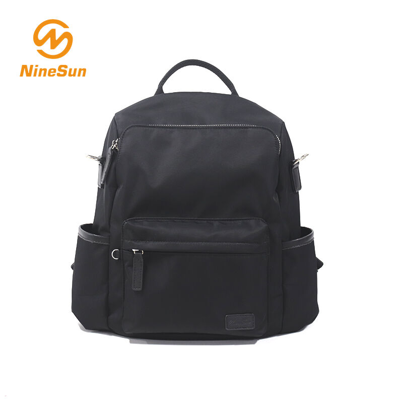 Commute Bag Backpack Bag CBP-101-NL-BK in Nylong Black color
