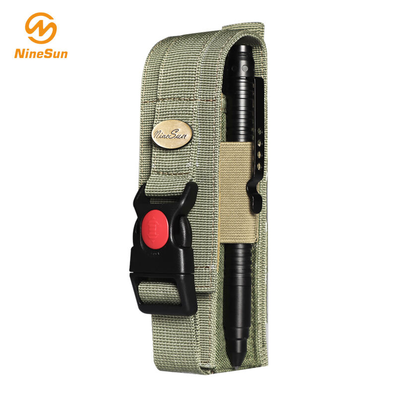 Flashlight Sheath FS-103-WB-GN in Webbing Green