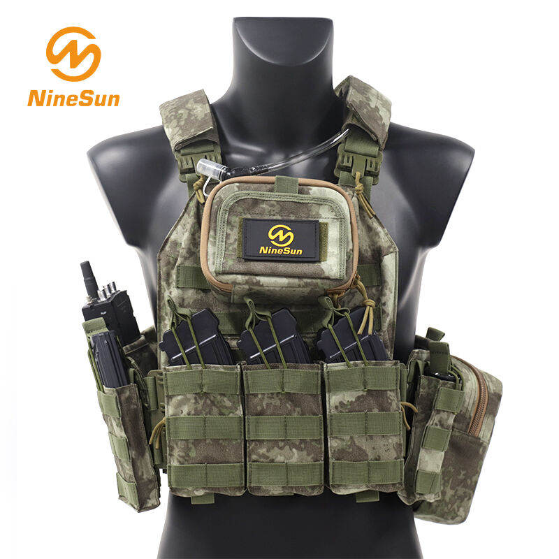 TcV-103-NL-CF Rompi Tempur dalam Warna Camouflage Nylon