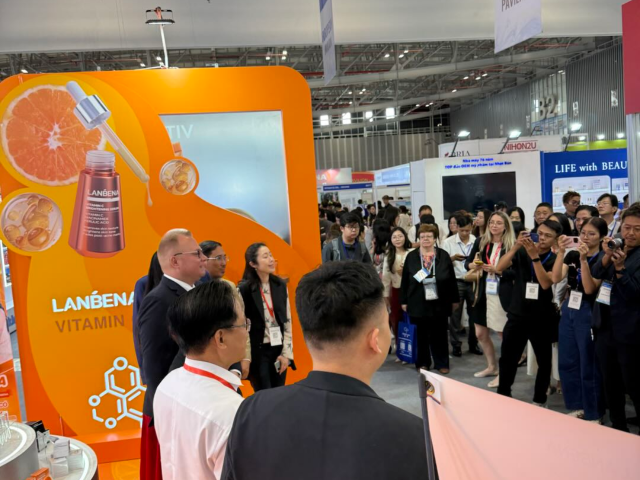 LANBENA Shines at Vietnam's Top Beauty Exhibition: A Recap of Success