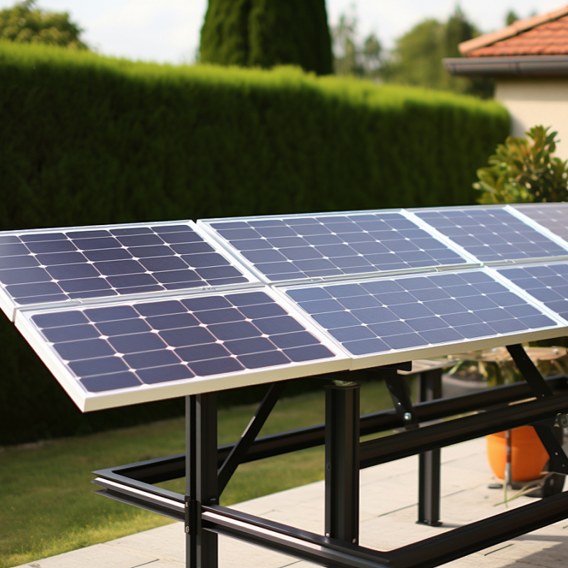 What factors determine the efficiency of solar modules?