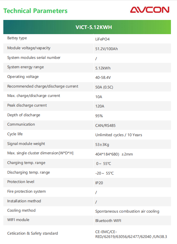 avcon in stock 16kwh battery energy storage systems solar battery philippines warehouse 5kwh household lifepo4 battery-4