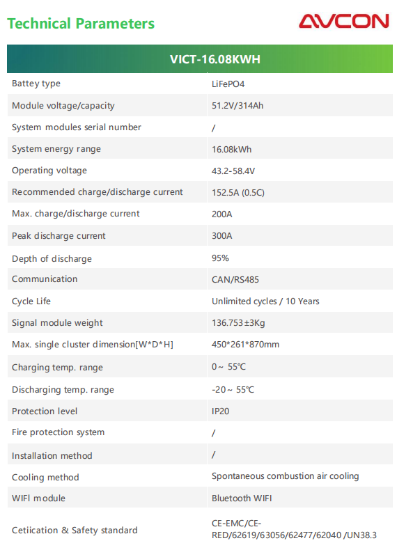 avcon in stock 16kwh battery energy storage systems solar battery philippines warehouse 5kwh household lifepo4 battery-5