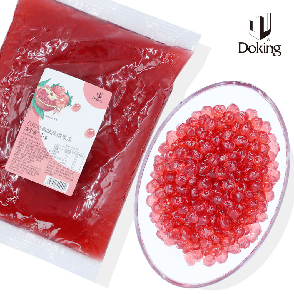 Pomegranate & Strawberry Flavored Crystal Ball supplier