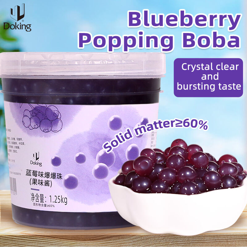 Blueberry Popping Boba