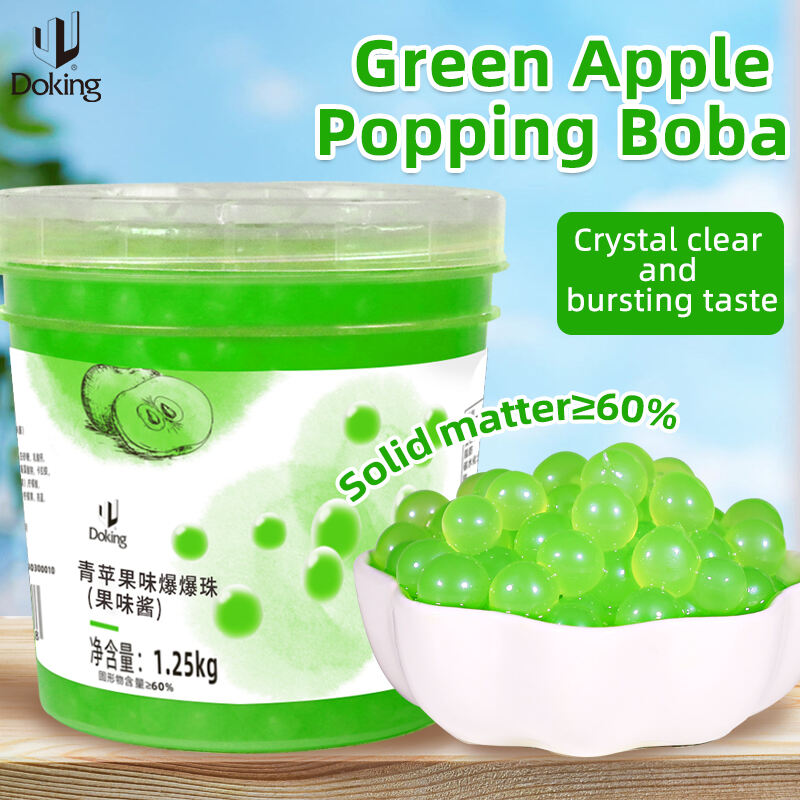 Green Apple Popping Boba