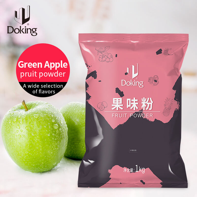 Green Apple Milk Tea Powder factory