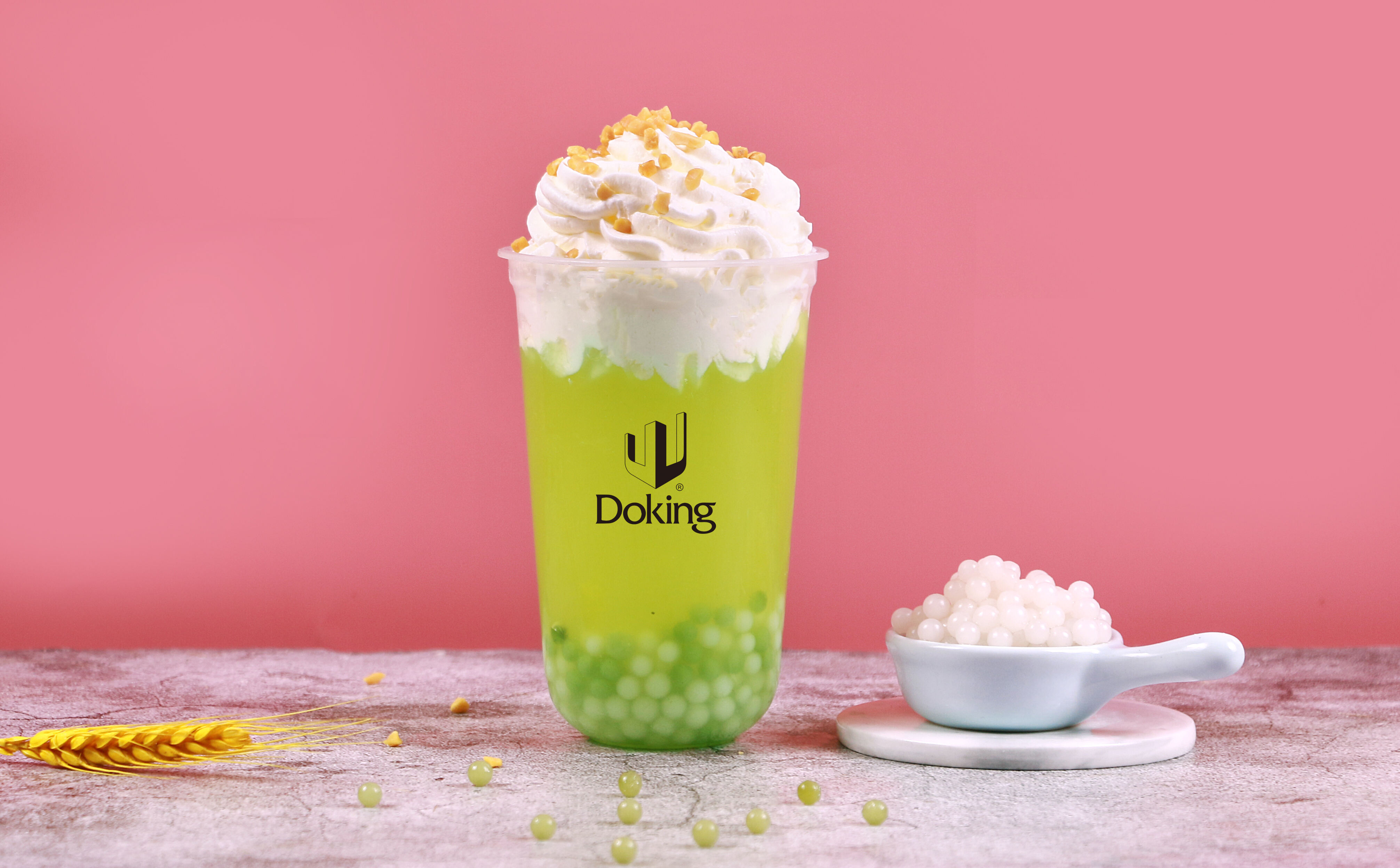 Green Grape Flavor Bubble Tea