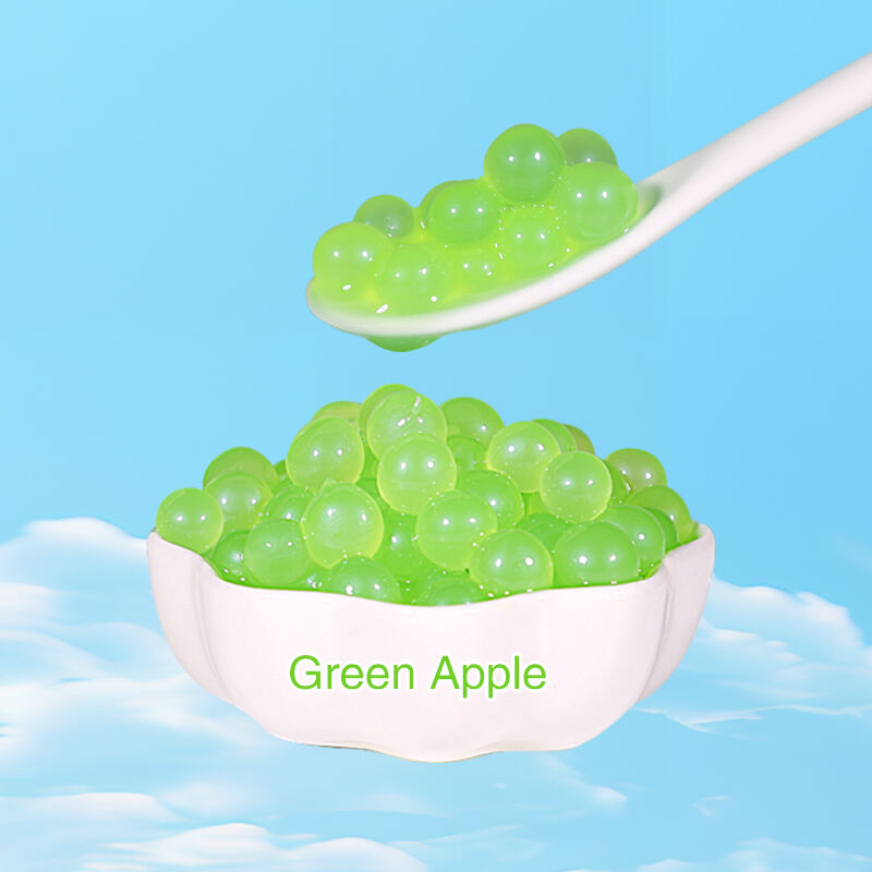 Green Apple Popping Boba manufacture