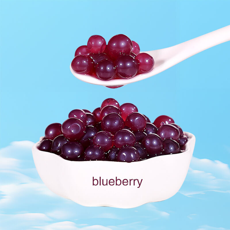 Blueberry Popping Boba factory