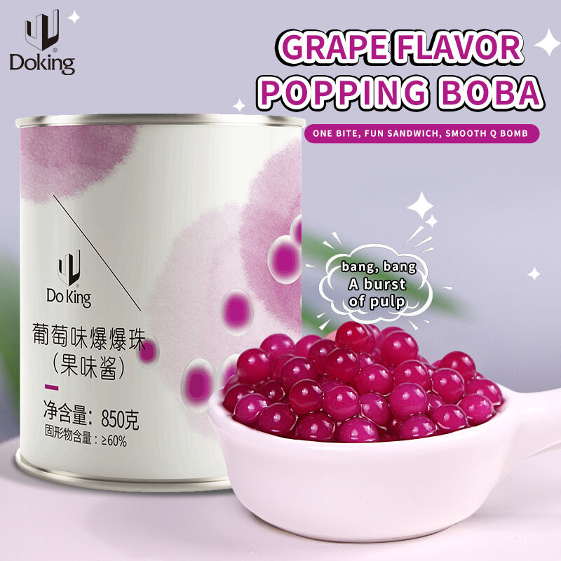 Grape Popping Boba