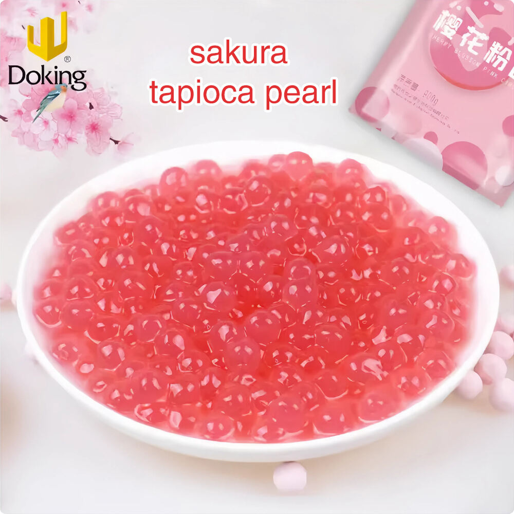 Cherry Blossom Tapioca Boba manufacture