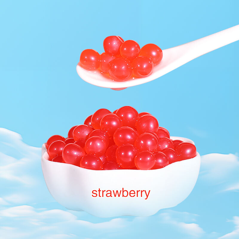 Strawberry Popping Boba factory