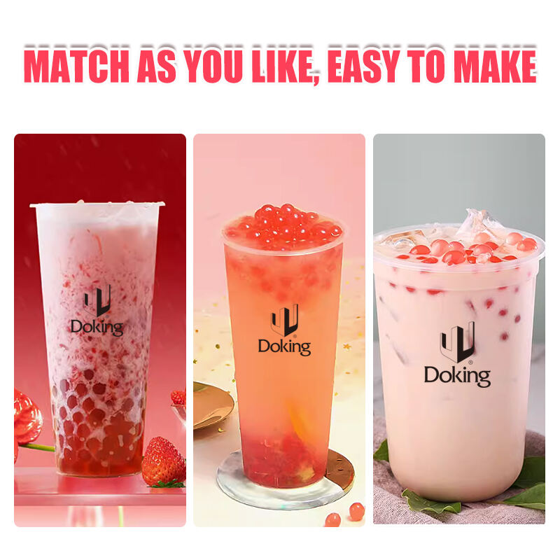 Strawberry Popping Boba manufacture