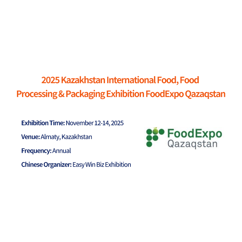 pameran Internasional Makanan, Pengolahan Makanan & Kemasan Kazakhstan 2025 FoodExpo Qazaqstan