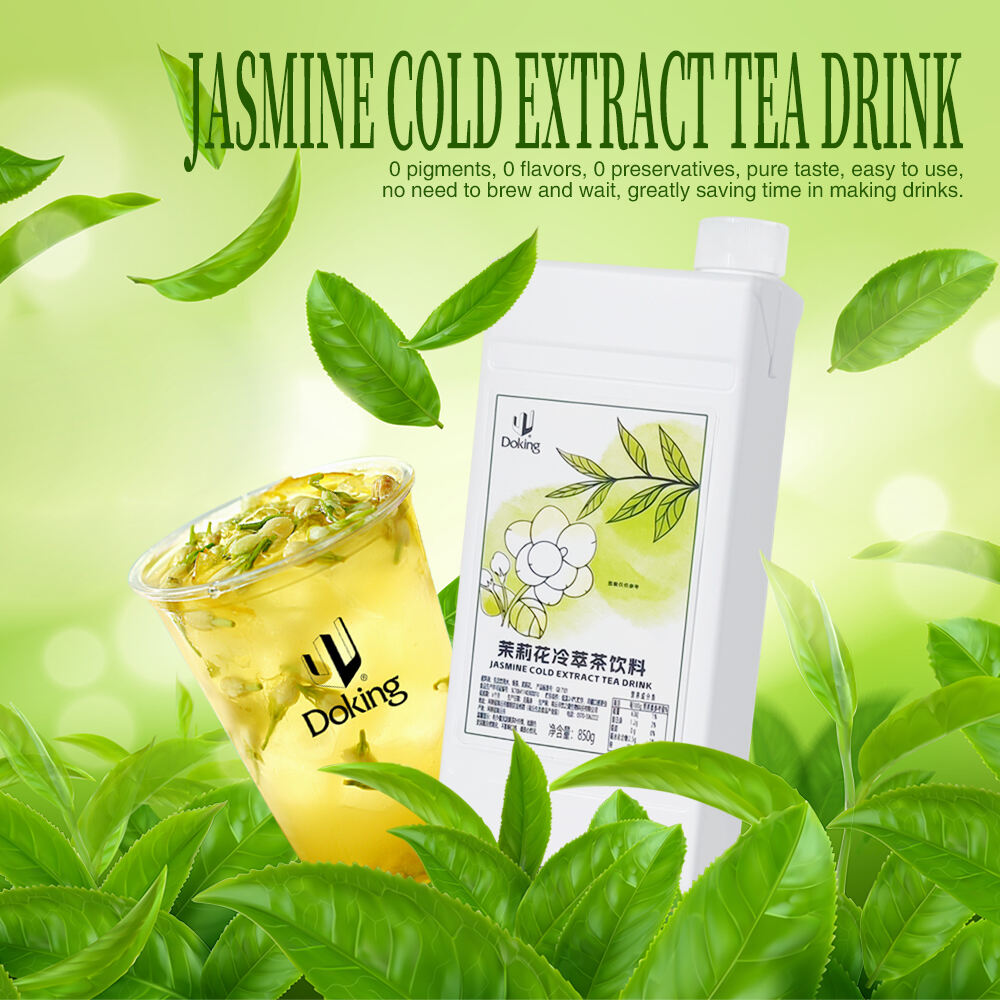 Jasmine Green Tea Syrup manufacture