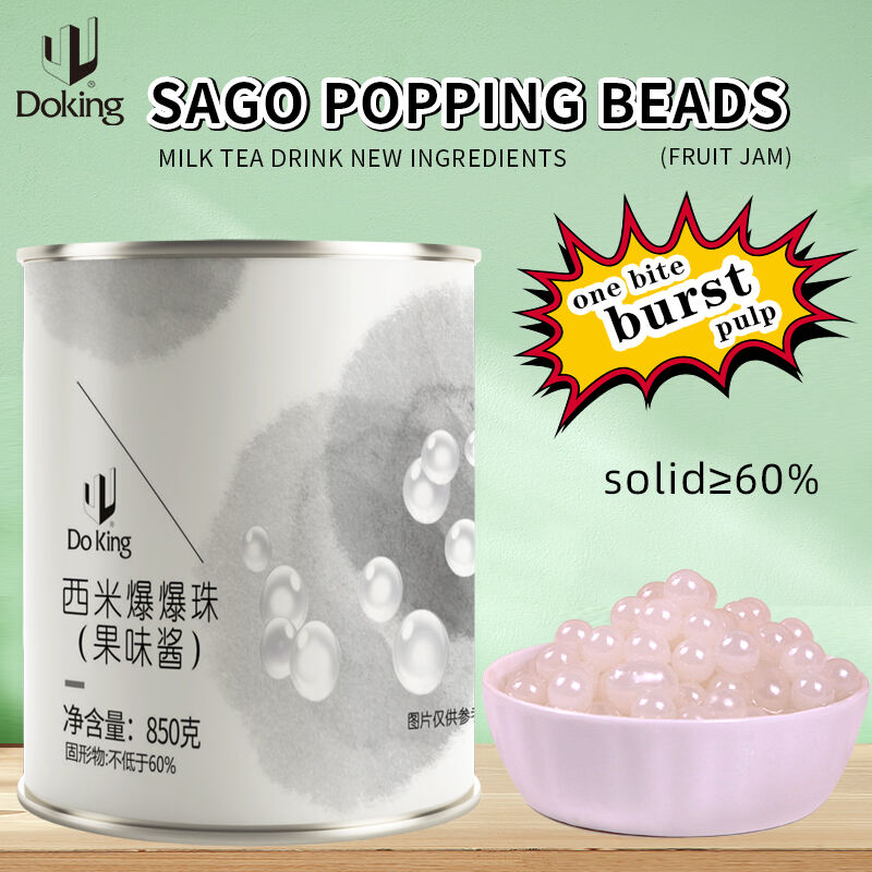 Sago Popping Boba manufacture