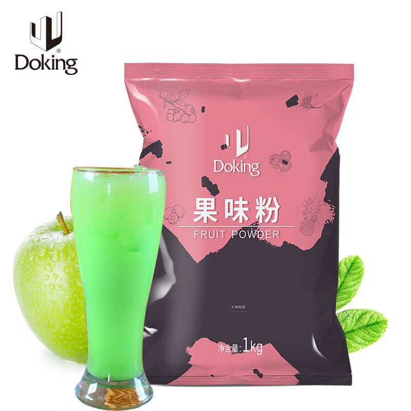 Green Apple Milk Tea Powder details