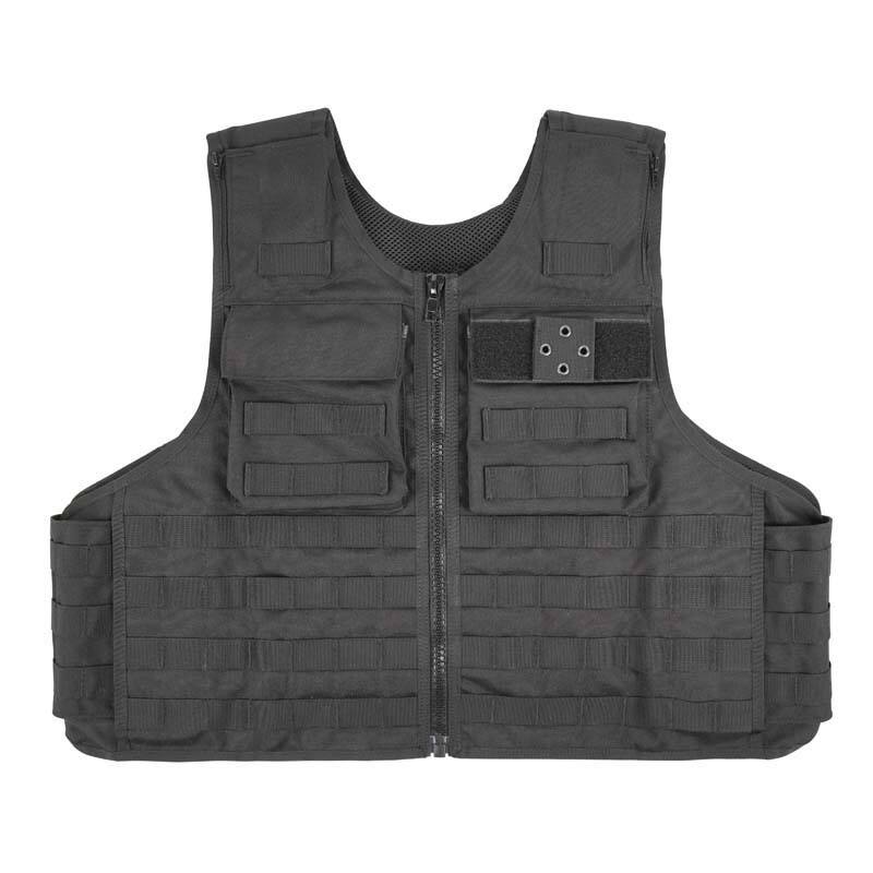 Level IIIA Molle System Outwear Tactical Vest with Zipper Design