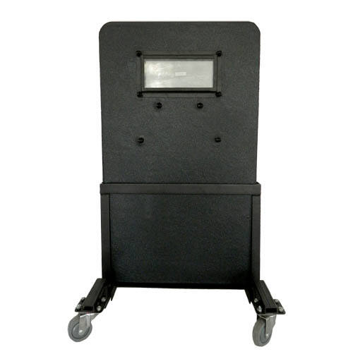 NIJ IV Hand-held Bulletproof Shield with Trolley