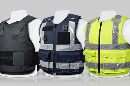 What is the classification criteria of the protection levels of stab-proof vests?