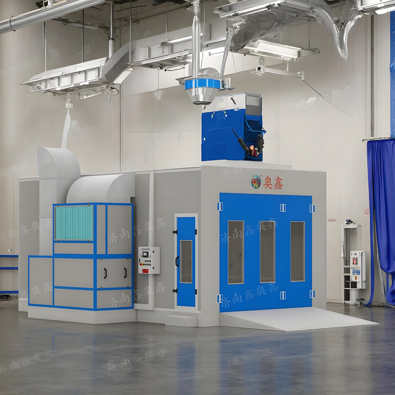 How Does a Paint Booth Minimize Overspray and Environmental Hazards?
