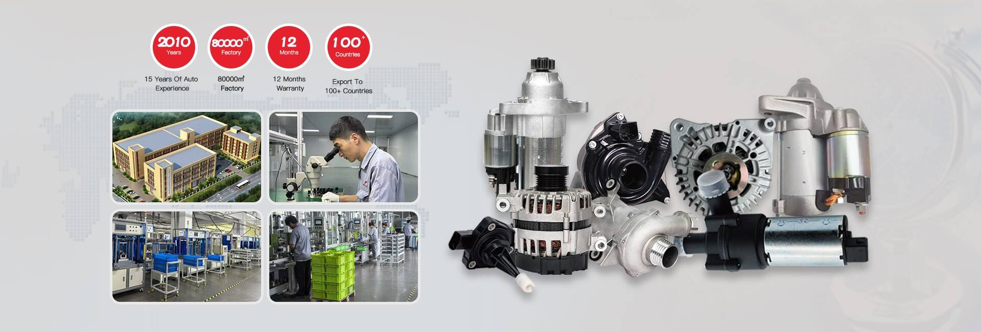 Automotive Parts Solutions: Starters, Alternators & More | Zhepin ...