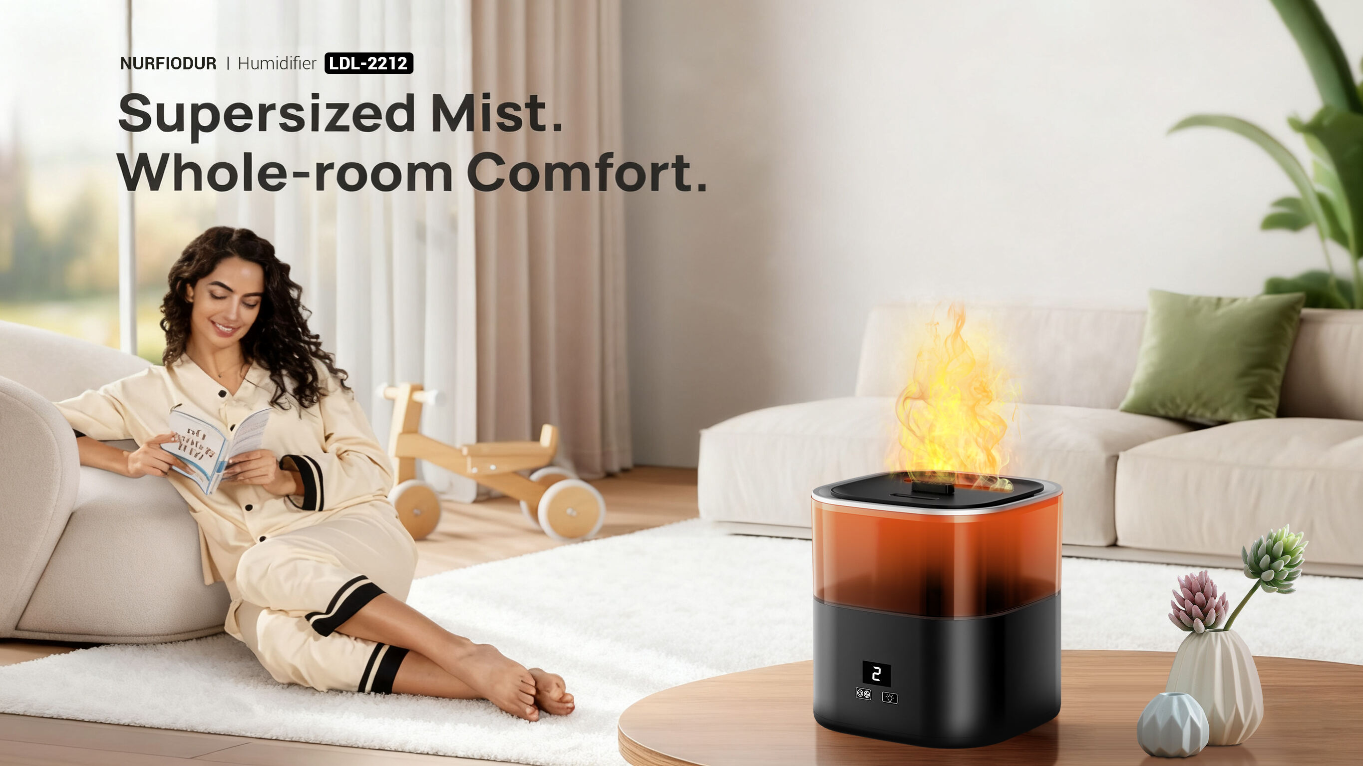 Meet the Flame Humidifier: Where Magic Meets Moisture!