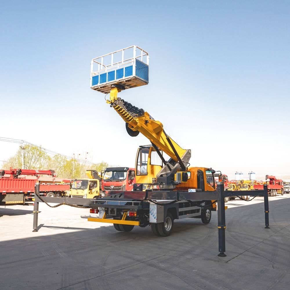 35M ISUZU Luftarbeitsfahrzeug mit Doppelcabine