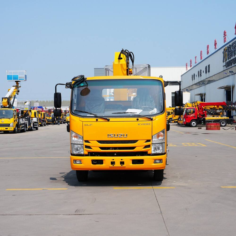6.3톤 이스즈 다기능 트럭 마운티드 크레인
