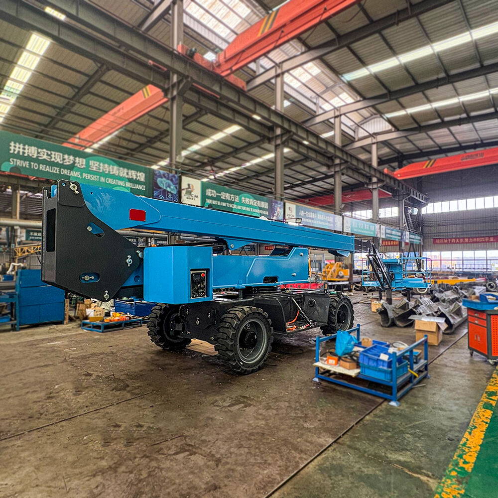 28M Self-Propelled Electric Boom Lift